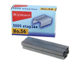 Best Value Ryman Staples 26/6mm Staples Pack of 5000 No 56