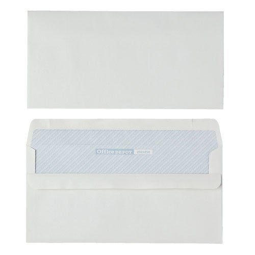 Best Value 100% Recycled Self Seal Envelopes - Plain 90gsm DL -Box of 500