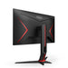 AOC Gaming 24G2SPU/BK - G2 Series - LED monitor - gaming - 23.8" - 1920 x 1080 Full HD (1080p) @ 165 Hz - IPS - 300 cd/m² - 1000:1 - 4 ms - 2xHDMI, VGA, DisplayPort - speakers - black, red