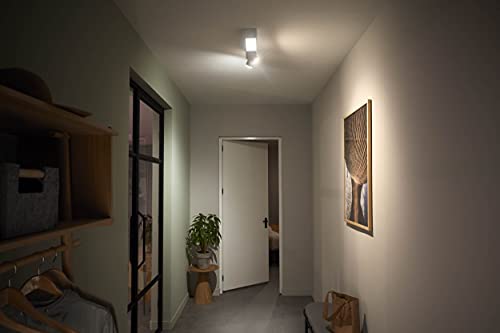 Philips Hue White and Color Ambiance Centris - Ceiling spot light - LED light bulb x 2 - GU10 - total: 11.4 W (equivalent 92 W) - class A+ - warm to cool white light - 2000-6500 K - white