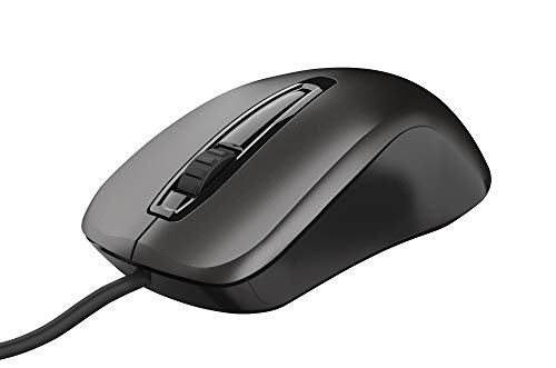 Trust Carve Ambidextrous USB A Wired Optical 1200 DPI Mouse