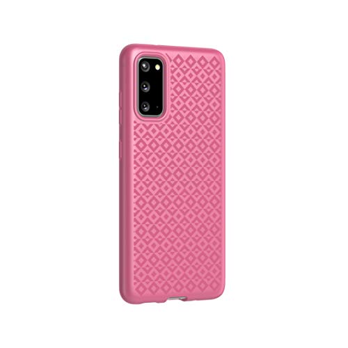 Tech 21 Studio Design Cassis Pink Samsung Galaxy S20 Mobile Phone Case