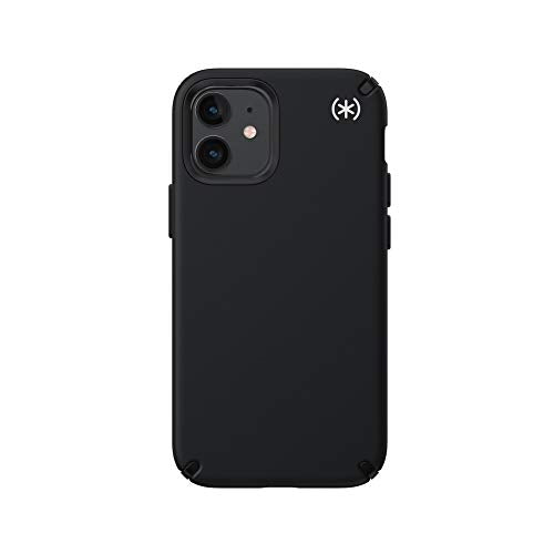 Speck Presidio 2 Pro iPhone 12 Mini Black Phone Case Antibacterial Drop Proof Scratch Resistant Shock Resistant