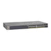 NETGEAR Smart GS728TP - V2 - switch - L3 - smart - 24 x 10/100/1000 (PoE+) + 4 x Gigabit SFP - rack-mountable - PoE+ (190 W)