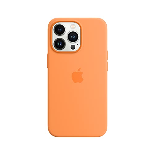 Apple - Back cover for mobile phone - with MagSafe - silicone - marigold - for iPhone 13 Pro