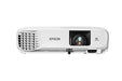 Epson EB-W49 - 3LCD projector - portable - 3800 lumens (white) - 3800 lumens (colour) - WXGA (1280 x 800) - 16:10 - LAN - white