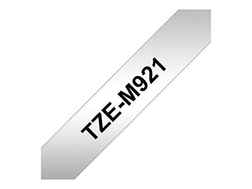 Brother TZe-M921 - Black on matte silver - Roll (0.9 cm x 8 m) 1 roll(s) laminated tape - for P-Touch PT-E100, E300, E500, E550, H100, P900, P950, P-Touch EDGE PT-P750