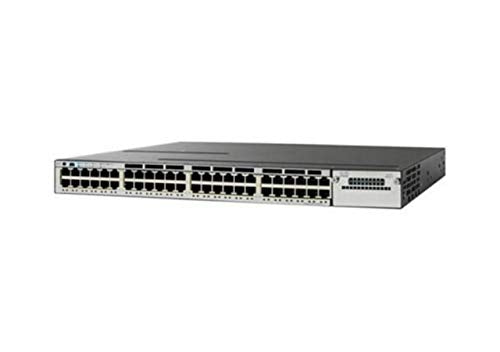 Cisco Catalyst 3850-48T-S - Switch - L3 - Managed - 48 x 10/100/1000 - desktop, rack-mountable - refurbished