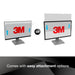 3M for 24.5" Full Screen Monitors 16:9 PF245W9E - Display privacy filter - removable - 24.5" - black