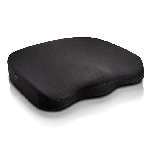 Kensington Ergonomic Memory Foam Seat Cushion - Seat rest - black