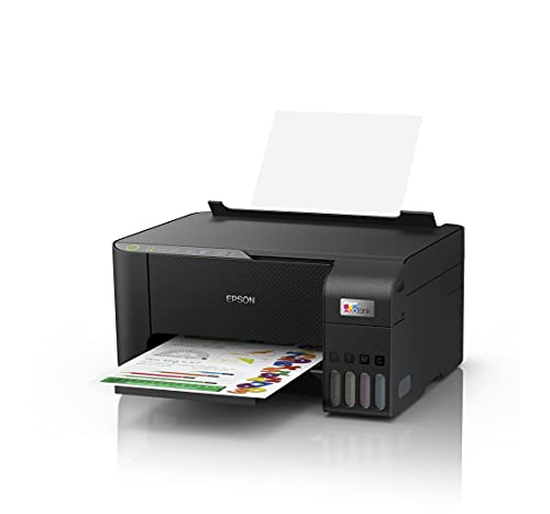 Epson EcoTank ET-2812 Multifunction Print, Scan, Copy. 10ppm Mono, 5ppm Colour. 5,760 x 1,440 DPI. Scanning 1,200 DPI x 2,400 DPI. 100 Sheet Feeder. MacOS. Windows 7/8/10. USB & WIFI