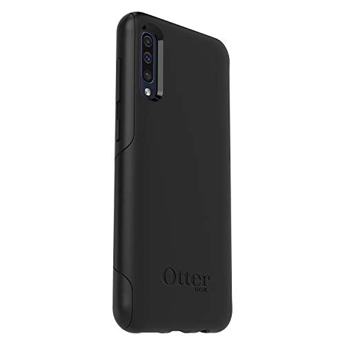 OtterBox Commuter Series Lite - Back cover for mobile phone - polycarbonate, synthetic rubber - black - for Samsung Galaxy A50
