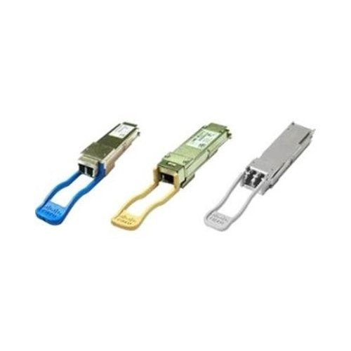 Cisco - QSFP+ transceiver module - 40 Gigabit LAN - 40GBase-LR4 - LC single-mode - up to 10 km - 1271 nm / 1291 nm / 1311 nm / 1331 nm - for ASR 9001, 9006, 9006 with PEM Version 2, 9010, 9010 with PEM Version 2