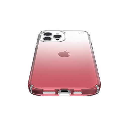 Speck Presidio Perfect Clear iPhone 12 Pro Max Ombre Rose Shell Transparent Case Antibacterial Crash Proof Scratch Resistant Shock Resistant