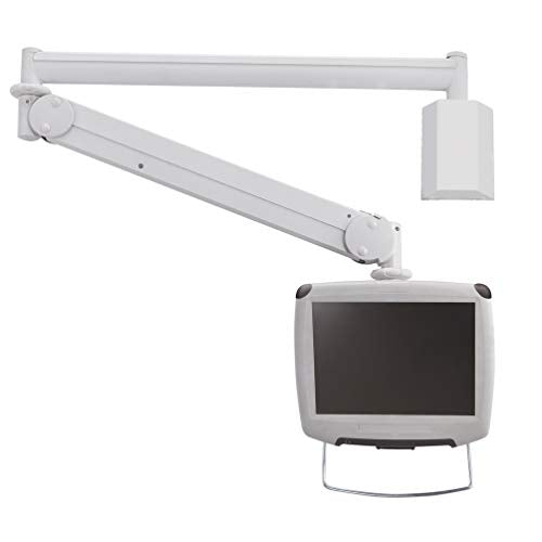 Newstar Medical Monitor Wall Mount (Full Motion gas spring) for 10"-30" Screen - GreyTilt and Turn (left and right) medical wall mount suitable for a screen between 10" and 30" and up to 12kg max weight. Height Adjustable.This model allows you to tilt your screen forward, turn the screen and adjust the height to choose the ideal viewing angle to suit your needs. - Mount suitable for VESA sizes: 75x75 and 100x100mm - Newstar have over 20 years experience providing high quality mounts to suit a wi