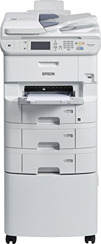 Epson WorkForce Pro WF-6590D2TWFC - Multifunction printer - colour - ink-jet - A4 (210 x 297 mm) (original) - A4/Legal (media) - up to 24 ppm (printing) - 1580 sheets - 33.6 Kbps - USB 2.0, Gigabit LAN, Wi-Fi(n), NFC, USB 2.0 host