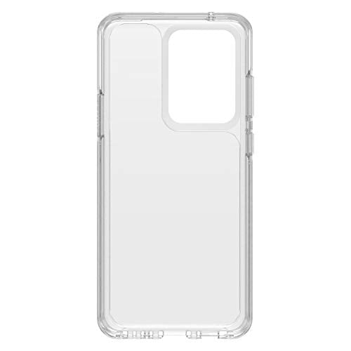 OtterBox Symmetry Series - Back cover for mobile phone - polycarbonate, synthetic rubber - clear - for Samsung Galaxy S20 Ultra, S20 Ultra 5G