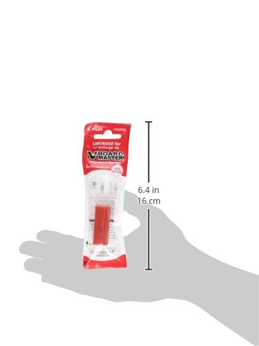 Best Value Pilot Refill for Begreen Recycled V Board Master Marker Bullet/Chisel Tip - Red, Box of 12