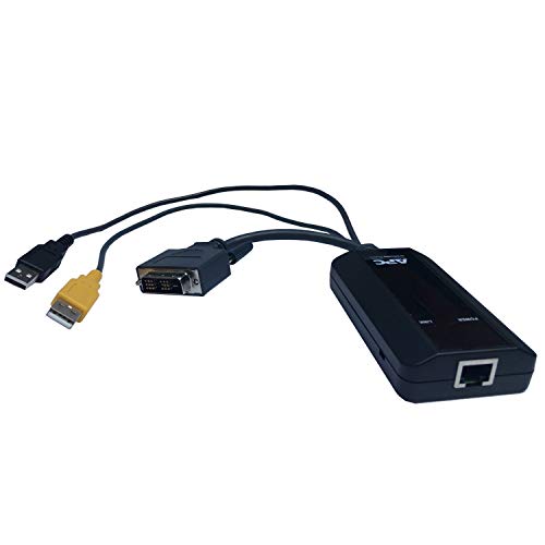 APC KVM 2G SERVER MODULE, DVI WITH VIRTUAL MEDIA AND CAC - KVM extender - USB - TAA Compliant - for P/N: KVM0108A, KVM0116A, KVM0216A, KVM1116P, KVM-BN001