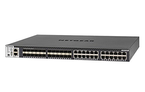 NETGEAR M4300-24X24F - Switch - L3 - Managed - 24 x 10/100/1000/10000 + 24 x 10 Gigabit SFP+ - front to back airflow - rack-mountable