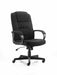 Moore Executive Fabric Chair Black with Arms EX000043