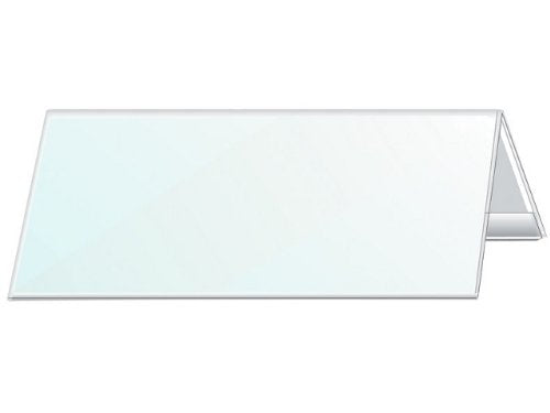 Best Value Durable 105x297mm Table Place Name Holders (Pack of 25)