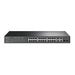 TP-Link Smart PoE Switch T1500-28PCT - Switch - 24 x 10/100 (PoE) + 2 x SFP + 4 x 10/100/1000 - rack-mountable - PoE