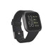 Fitbit Versa 2 - Carbon - smart watch with band - silicone - black - Bluetooth - 40 g