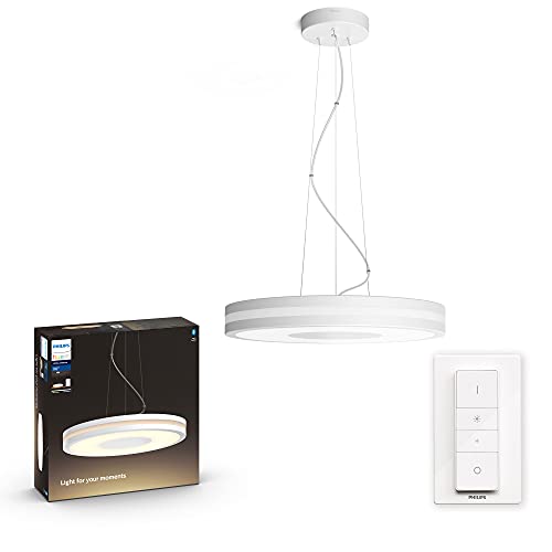 Philips Hue White ambiance Being - Pendant lamp - LED - 33.5 W (equivalent 204 W) - warm to cool white light - 2200-6500 K - white