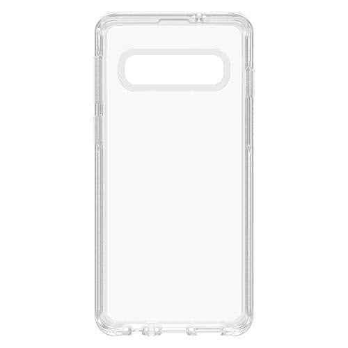 OtterBox Symmetry Series - Back cover for mobile phone - polycarbonate, synthetic rubber - clear - for Samsung Galaxy S10