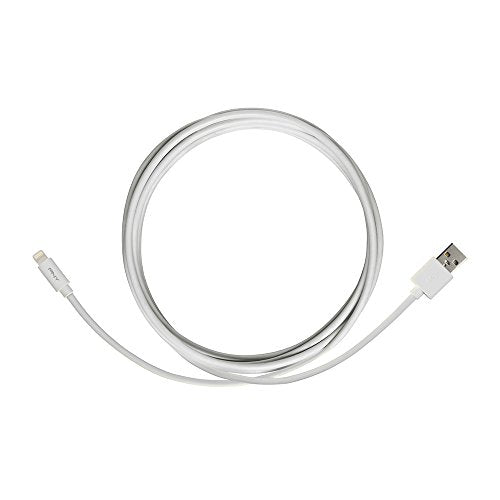 PNY Charge & Sync - Lightning cable - USB (M) to Lightning (M) - 3 m - white - for Apple iPad/iPhone/iPod (Lightning)