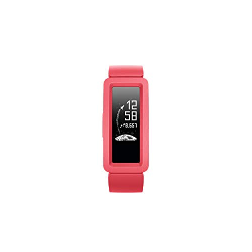 Fitbit Ace 2 - Activity tracker with band - silicone - watermelon/teal - wrist size: 117-168 mm - monochrome - Bluetooth - 20 g