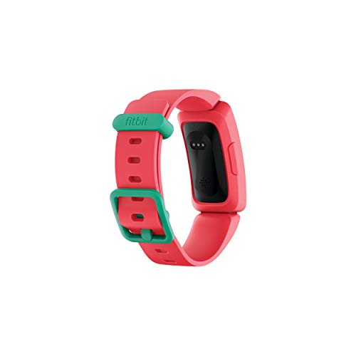 Fitbit Ace 2 - Activity tracker with band - silicone - watermelon/teal - wrist size: 117-168 mm - monochrome - Bluetooth - 20 g
