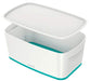 Leitz Mybox Small With Lid Wow White Ice Blue Dd