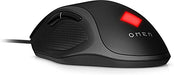 OMEN by HP Vector - Mouse - right-handed - 6 buttons - wired - USB 2.0 - black - for HP 14, 15, 17, ENVY 13, 17, ENVY x360, Pavilion 15, Pavilion Gaming 15, Stream 11