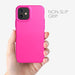 Tech 21 Studio Colour Fuchsia Apple iPhone 12 Pro Max Mobile Phone Case