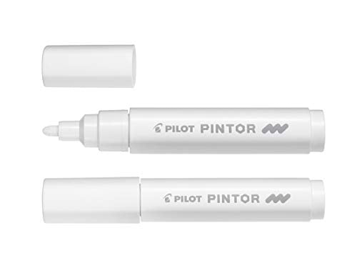 Pilot Pintor Medium Bullet Tip Paint Marker 4.5mm White Single Pen 4902505542022