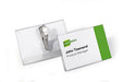 Best Value Durable Name Badges with Crocodile Clip 54x90mm Ref 8111 (Pack of 25)