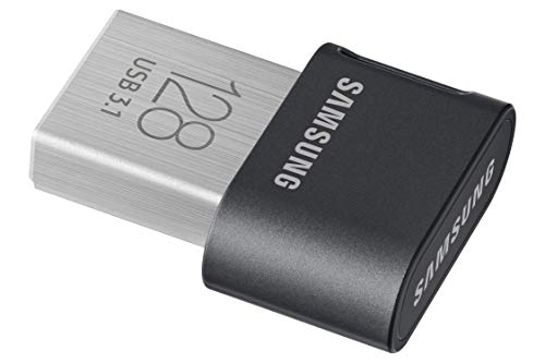 Samsung 128GB Fit Plus USB3.1 Black Flash Drive Read Speeds of up to 300MBs Write Speeds of up to 30MBs