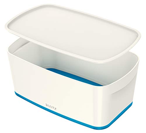 Leitz Mybox Small With Lid Wow White Blue Dd