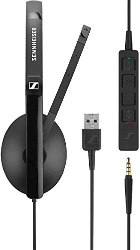Sennheiser SC165 Wired Headset 3.5mm USB