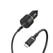 OtterBox Standard Fast Charge Car Charging Kit - Car power adapter - 18 Watt - 3 A - PD 3.0 (USB-C) - on cable: USB-C - black shimmer