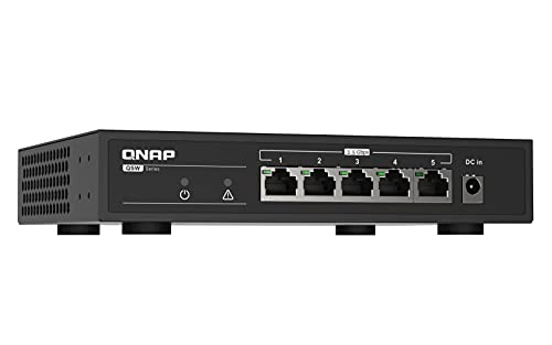 QNAP QSW-1105-5T - Switch - unmanaged - 5 x 10/100/1000/2.5G - desktop