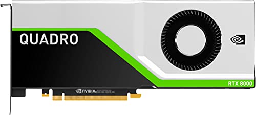 NVIDIA Quadro RTX 8000 - Graphics card - Quadro RTX 8000 - 48 GB GDDR6 - PCIe 3.0 x16 - 4 x DisplayPort, USB-C - for Workstation Z4 G4 (1000 Watt, 750 Watt), Z6 G4, Z8 G4, ZCentral 4R Workstation (1350 Watt)