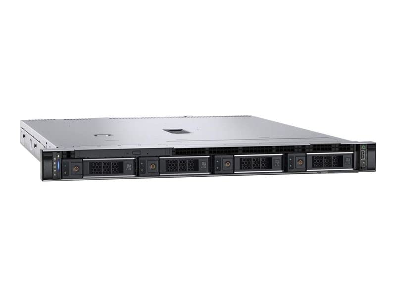 Dell PowerEdge R350 - Server - rack-mountable - 1U - 1-way - 1 x Xeon E-2336 / 2.9 GHz - RAM 16 GB - SAS - hot-swap 3.5" bay(s) - HDD 2 x 600 GB - Matrox G200 - GigE - no OS - monitor: none - black - BTP - with 3 Years ProSupport