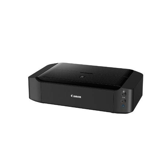 PIXMA iP8750 blk A3+ Wireless Photo Printer. Up to 9600? x 2400 dpi, 6 Individual Inks (PGBK, BK, C, M, Y, GY) Inkjet FINE print head with 1pl (min.) ink droplet size ChromaLife100+ inks, Borderless Printing. Direct Disc Printing to CD, DVD and Blu-Ray Discs. Hi-Speed USB, Wi-Fi IEEE802.11 b/g/n. PIXMA Printing Solutions app? Apple AirPrint, Google Cloud Print, Wireless PictBridge. Windows 8.1 / 8 / 7 / Vista SP1 & SP2 / XP SP3 32-bit, Mac OS X v10.6.8 or later