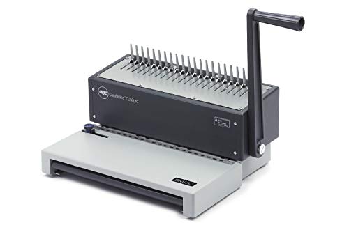 Best Value GBC CombBind C150Pro Binding Machine, 20 Sheet Punch Capacity, 450 Sheet Binding Capacity, A4, Black, IB271106
