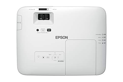 Epson EB-2250U - LCD projector - 5000 lumens (white) - 5000 lumens (colour) - WUXGA (1920 x 1200) - 16:10 - 1080p - LAN