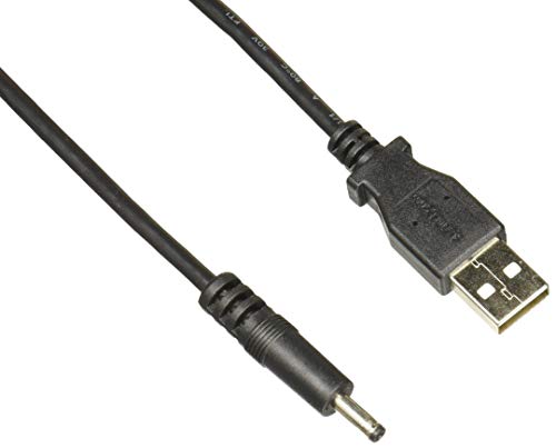 StarTech 2m USB to 3.4mm Power Cable Type H Barrel Black