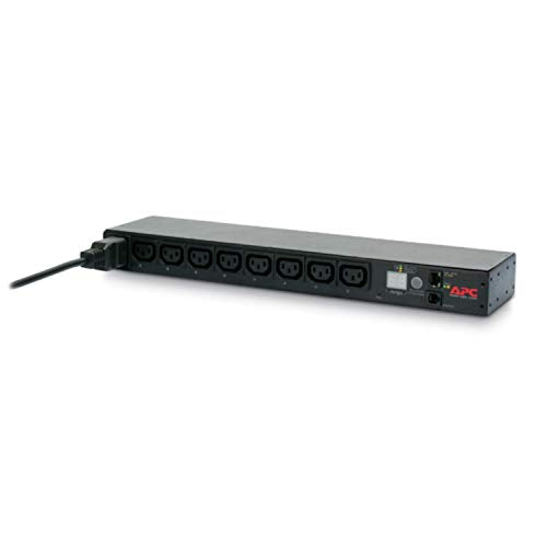 APC Switched Rack PDU - Power distribution unit (rack-mountable) - AC 208-230 V - Ethernet, RS-232 - input: IEC 60320 C20 - output connectors: 8 (IEC 60320 C13) - 1U - 2.4 m - for P/N: SCL500RMI1UC, SCL500RMI1UNC, SMTL1000RMI2UC, SMTL750RMI2UC, SMX1500RM2UCNC